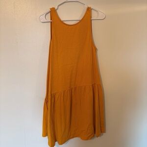 Asymmetrical Hem Tank Dress
